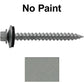 #12 x 2" RE-GRIP METAL ROOFING SCREWS - Hex Washer Head - Self starting/self tapping - EPDM washer. Colored head.