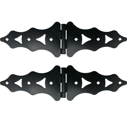Jake Sales Gate Hardware Kits - Single/Double Gates, Dual Latch, Black Coated
