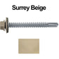 #12 x 2" Metal to Metal Type #3 Metal Roofing Screws - Hex Head Drill Point - 9/16" EPDM Washer.