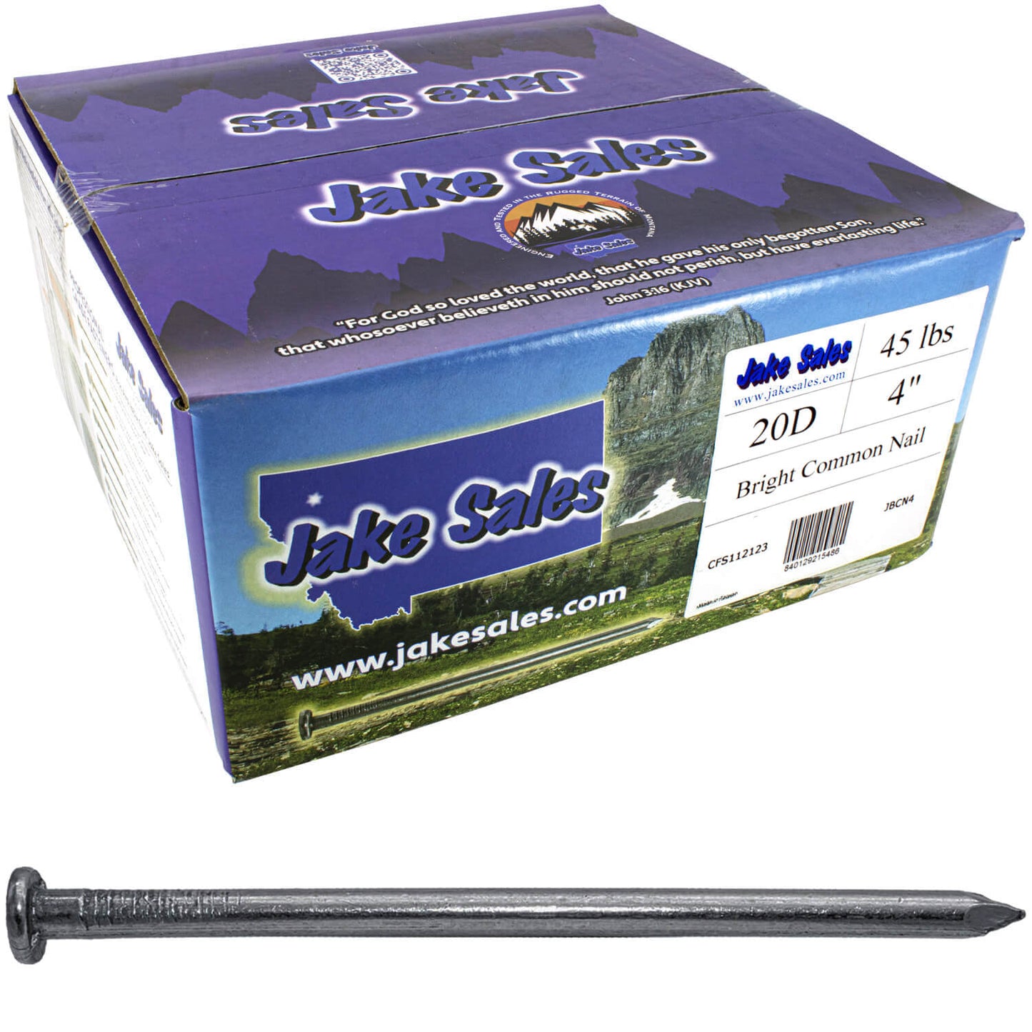 Bright Interior and Galvanized Exterior Common Nails. Good for general construction projects, framing, structural work and roof trusses.
