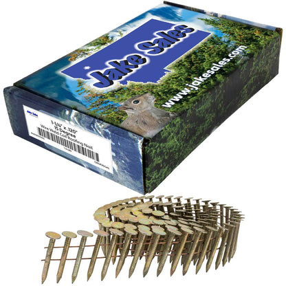 15° Wire Weld Collated Coil Roofing, Siding & Fencing Nails