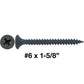 Gray Phosphate Fine Thread Drywall Screws-  Gypsum board, Sheetrock, Plasterboard Screws. Use for all purpose wood screws.