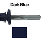 #12 x 1-1/2" Metal to Metal Type #5 Roofing Screws - Hex Head Drill Point. 9/16" EPDM Washer. Colored Head.