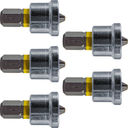 Phillips Driver Bits - with 1/4" Quick Change Shank