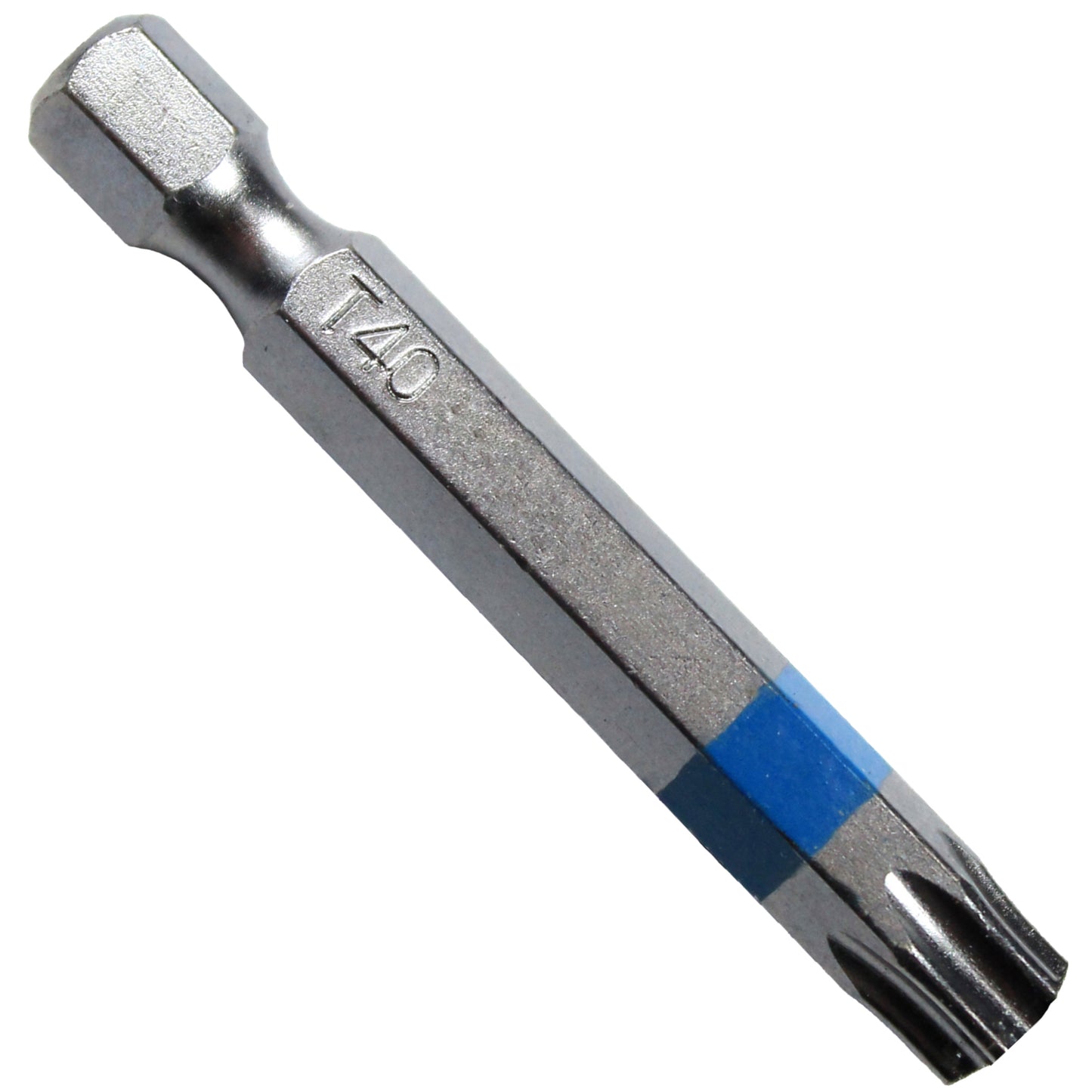 T40 (T-40) Torx/Star Driver Bit - Color Coded T40 Torx/Star Drive Bit for Screws and Fasteners Requiring T40 (T-40) Size Bits