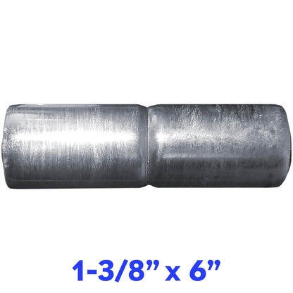 Top Rail Sleeve fits Over top rail to join together another top rail of equal diameter. Top Rail Sleeves can also be called a chain link fence Top Rail Connector or Top Rail Adapter