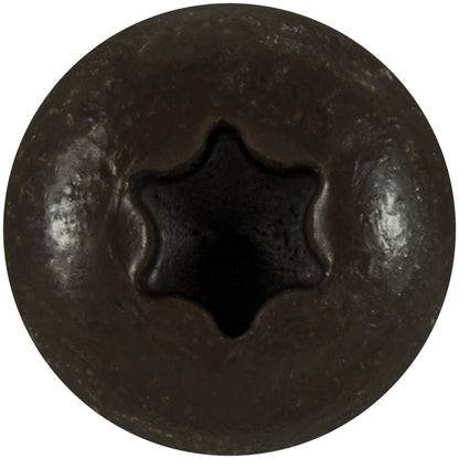#14 x 7" Ceramic Coated Torx/Star Drive Gutter Screws -  For Fastening Gutters to Wood - Torx/Star T-30 Drive Head