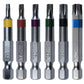 Torx/Star Driver Bit Sets. Quick Change Shanks in One and Two Inch Lengths