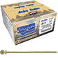 #17 Construction Lag Screw Exterior Coated Torx/Star Drive Heavy Duty Structural Lag - Modified Truss Washer Head