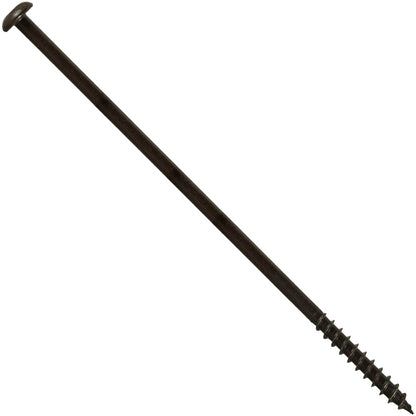 #14 x 7" Ceramic Coated Torx/Star Drive Gutter Screws -  For Fastening Gutters to Wood - Torx/Star T-30 Drive Head