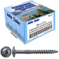 #15 Stainless Steel Construction Lag Screw  T-30 Torx/Star Drive Heavy Duty Lag Screw - Modified Truss Washer Head