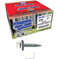 #10 x 1" Metal ROOFING SCREWS - Hex Washer Head - Self starting/self tapping - EPDM washer. Colored head.
