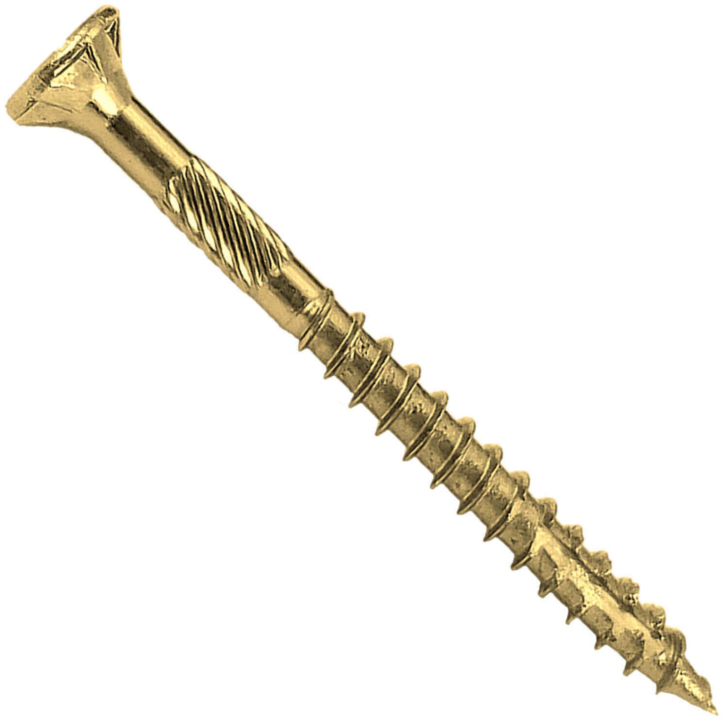 #9 Yellow Zinc Coated General Purpose Wood Screws. Torx/Star Drive Head - Multipurpose Torx/Star Drive Wood Screws