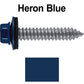 17 x 1-1/2 Metal Roofing Screws - Metal Panel to Metal Purlins and Recovery Screws - Hex Washer Head - EPDM washer.