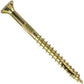 #10 Gold Star/Torx Drive Zinc Coated T-25 Flat Head Wood Screws
