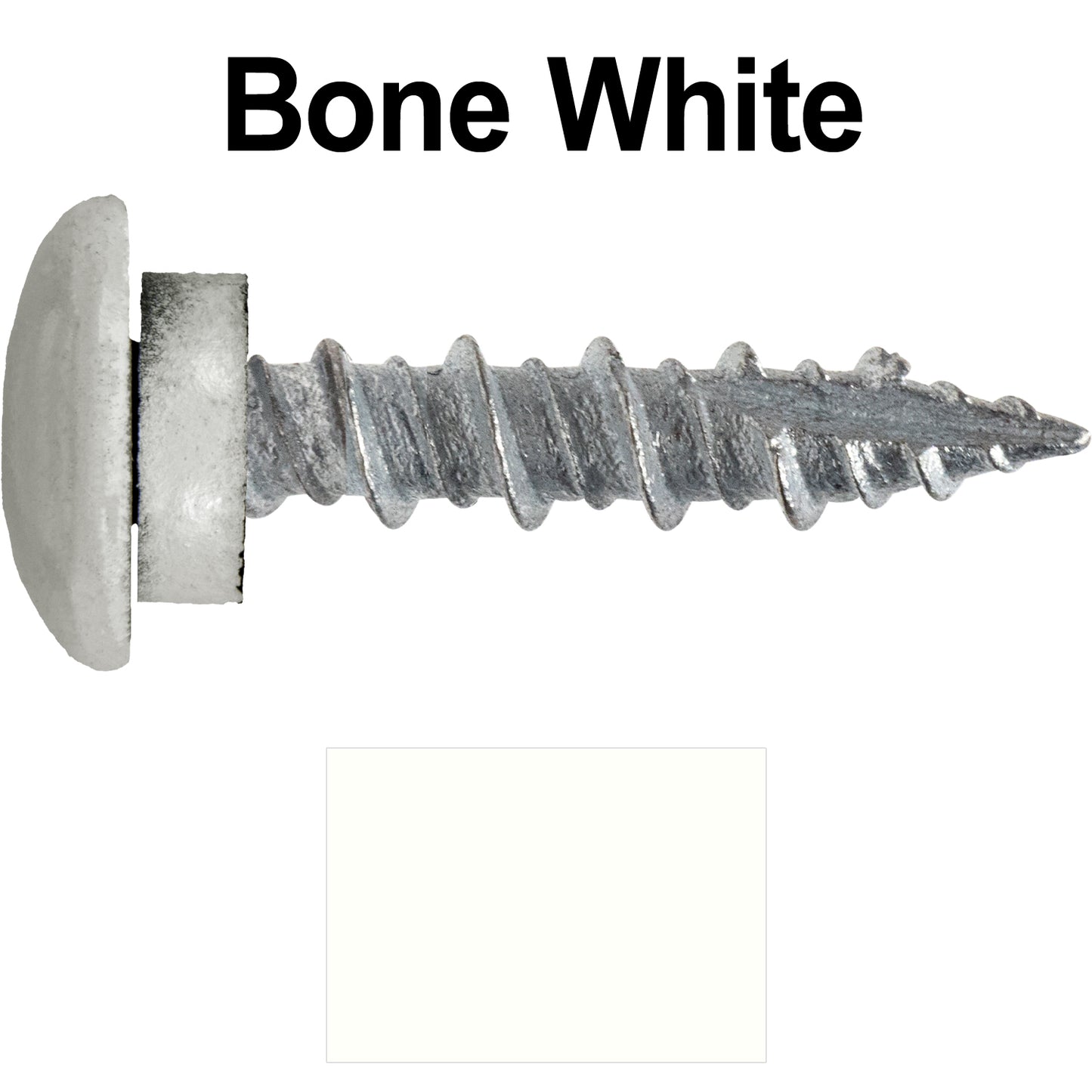 10 X 1" - LOW PROFILE Star Head Roofing Screws - HI-LO Thread - Metal To Wood - T25 Torx Drive Head - EPDM washer.