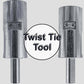 Twist Tie Tool for 9 and 11 Gauge Preformed Twist Tie Wires For Chain Link Fence Installation