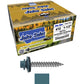 #12 x 1-1/2"  RE-GRIP METAL ROOFING SCREWS - Hex Washer Head - Self starting/self tapping - EPDM washer. Colored head.