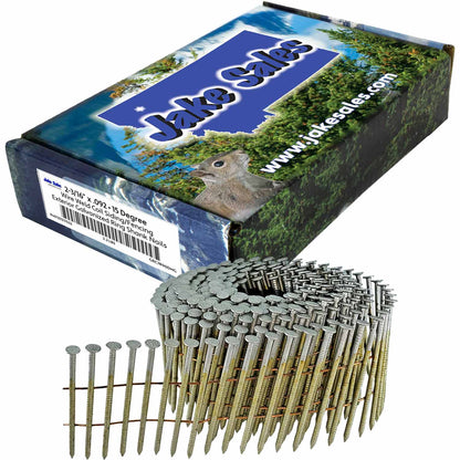 15 Degree Wire Weld Coil - Collated - Roofing, Siding and Fencing Nails
