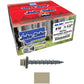 #10 x 1-1/2" Metal ROOFING SCREWS - Hex Washer Head - Self starting/self tapping - EPDM washer. Colored head.