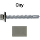 #12 x 2" Metal to Metal Type #3 Metal Roofing Screws - Hex Head Drill Point - 9/16" EPDM Washer.