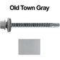#12 X 3" Metal to Metal Type #3 Roofing Screws - Hex Washer Head - Self starting/self tapping - 5/8" EPDM washer. Colored head.