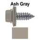17 x 3/4" Metal Roofing Screws - Metal Panel to Metal Purlins and Recovery Screws - Hex Washer Head - EPDM washer.