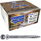 #9 Silver Star Stainless Steel TRIM HEAD Screw Torx/Star Head  - Stainless Steel TRIM HEAD Wood Screws