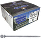 #10 Silver Star Stainless Steel Wood Screw Torx/Star Drive Head - 300 Series Stainless Steel Torx/Star Drive Wood Screws