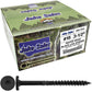 #15 Black Wafer Head Structural Lag Screws. Used for Log Construction, Timber Framing, Laminated Beams and Pole Barns Among Other Uses. T-30 Torx/Star Drive