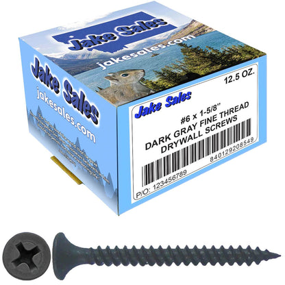Gray Phosphate Fine Thread Drywall Screws – Drywall, Gypsum, Sheetrock, Wood