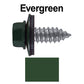 17 x 3/4" Metal Roofing Screws - Metal Panel to Metal Purlins and Recovery Screws - Hex Washer Head - EPDM washer.