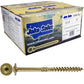 #14 Construction Lag Screws - Exterior Coated Torx/Star Drive Heavy Duty Structural Lag With Modified Truss Washer Head