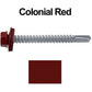 #12 x 2" Metal to Metal Type #3 Metal Roofing Screws - Hex Head Drill Point - 9/16" EPDM Washer.