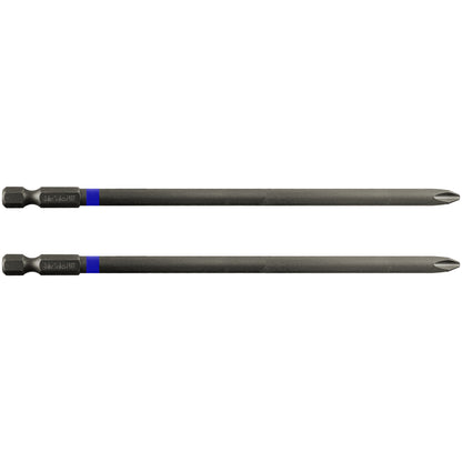 Phillips Driver Bits - with 1/4" Quick Change Shank