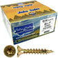 #8 Gold Star/Torx Drive Zinc Coated T-20 Flat Head Wood Screws