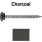 10 x 2" LOW PROFILE Star Head Roofing Screws - HI-LO Thread - Metal To Wood - T25 Torx Drive Head - EPDM washer.