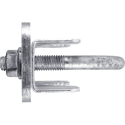 Adjustable Gate Stopper for Chain Link Fences