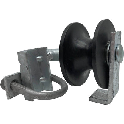 Chain Link Fence Rolling Gate Track Wheel - Steel and Nylon Options