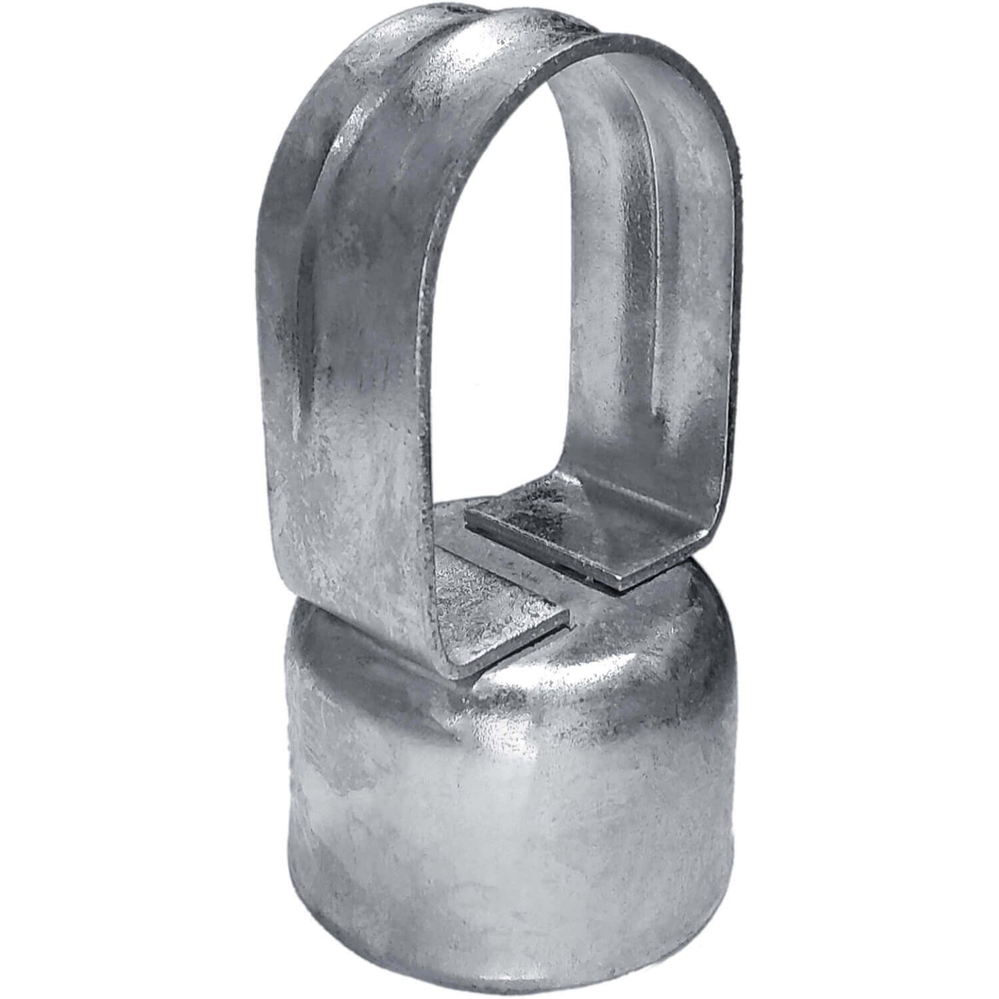 Galvanized Pressed Steel Chain Link Fence Loop Cap (Eye Top)