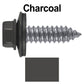 17 x 1"  Metal Roofing Screws - Metal Panel to Metal Purlins and Recovery Screws - Hex Washer Head - EPDM washer.