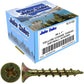 Yellow Zinc Coarse Thread Drywall, Gypsum board, Sheetrock, Plasterboard Screws. Use for all purpose wood screws