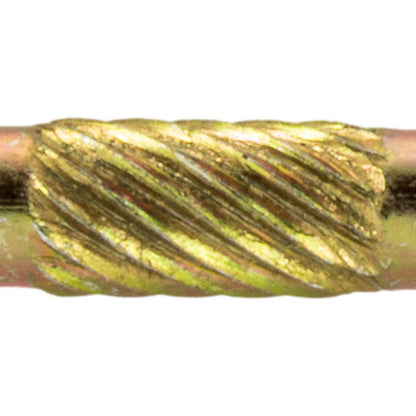 #8 Gold Star/Torx Drive Zinc Coated T-20 Flat Head Wood Screws