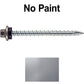 10 x 2-1/2” - STAINLESS HEX / ZINC Sheet Metal Roof Screw. Self starting metal to wood siding screws. EPDM washer. Colored head.
