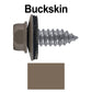 17 x 3/4" Metal Roofing Screws - Metal Panel to Metal Purlins and Recovery Screws - Hex Washer Head - EPDM washer.