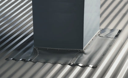 DEKSTRIP FLEXIBLE PIPE FLASHING - EPDM Flexible Pipe Flash Dekstrip(one-size-fits-all)  Roof Jack Pipe Boot onsite adjustable,attaches easily with roof screws