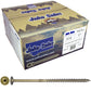 #14 Construction Lag Screws - Exterior Coated Torx/Star Drive Heavy Duty Structural Lag With Modified Truss Washer Head