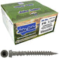 #10 x 1-3/4" Colored Composite Decking Wood Screws with Torx/Star Drive Head (T20 Bit), Exterior Coated, Compatible with Pressure Treated and ACQ Lumber