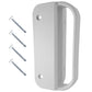 White Universal Nylon Gate Handle