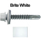 #12x1-1/2" Metal to Metal Type #3 Hex Head Drill Point Metal to Metal Roofing Screws. 9/16" EPDM Washer (250 Screws)